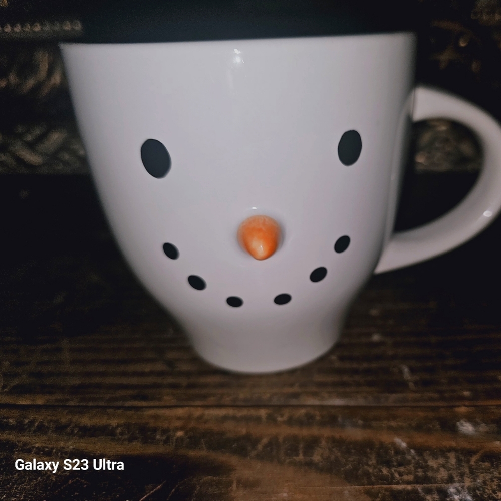 Snowman coffee cup